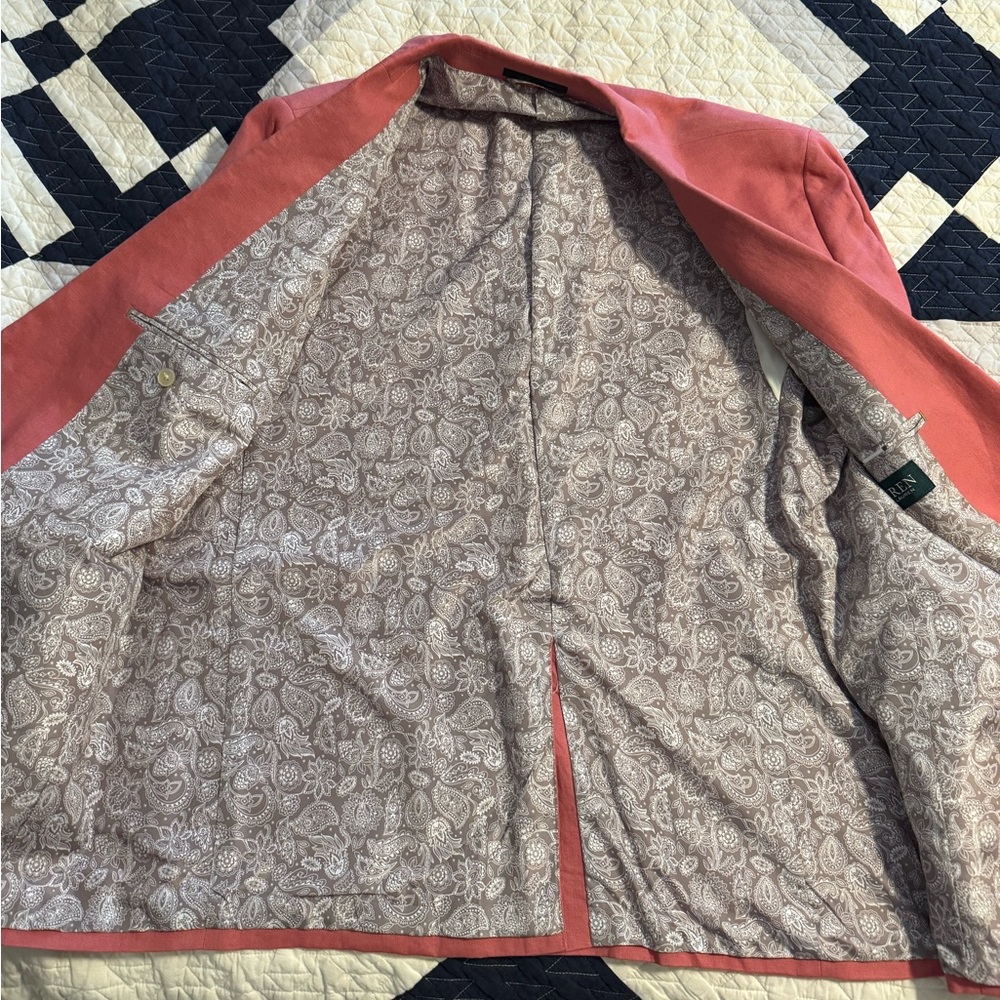 Lauren Ralph Lauren Nantucket Red Blazer - Picture 2 of 4